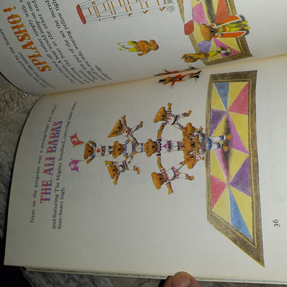 Vintage 1971 Bear Circus Hardcover Book by William Pene du Bois 42 Pages - Picture 13 of 16